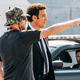 Neill Blompkamp (center) and Clive Owen (right) on the set of The Escape (Photo: BMW Films)